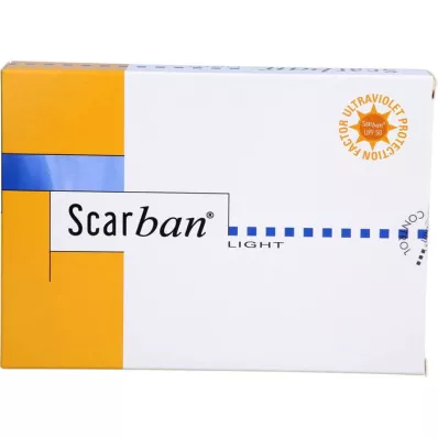 SCARBAN Ljust silikonförband 5x7,5 cm, 2 st
