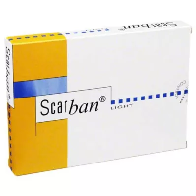 Scarban Lätt silikonbandage 5x7,5cm, 2 st Scarban Lätt silikonbandage 5x7,5cm, 2 st