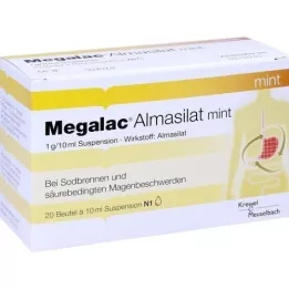 MEGALAC Almasilat mint suspension, 20X10 ml