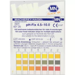 PH-FIX Indikatorremsor pH 4,5-10, 100 st