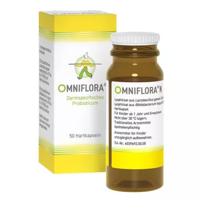 OMNIFLORA N Hårda kapslar, 50 st OMNIFLORA N Hårda kapslar, 50 st