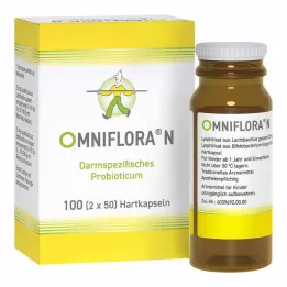 OMNIFLORA N hårda kapslar, 100 st