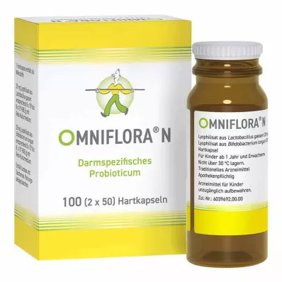 OMNIFLORA N hårda kapslar, 100 st OMNIFLORA N hårda kapslar, 100 st