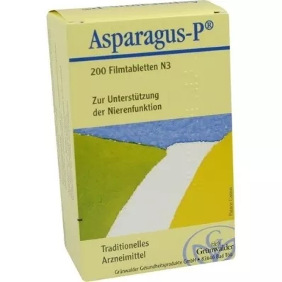 ASPARAGUS P Filmdragerade tabletter, 200 st