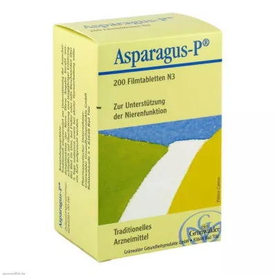 ASPARAGUS P Filmdragerade tabletter, 200 st