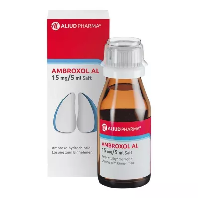 AMBROXOL AL 15 mg/5 ml juice, 100 ml AMBROXOL AL 15 mg/5 ml juice, 100 ml