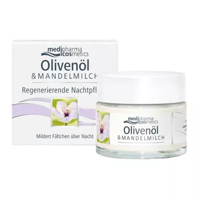 OLIVEN-MANDELMILCH Regenererande nattvård, 50 ml OLIVEN-MANDELMILCH Regenererande nattvård, 50 ml