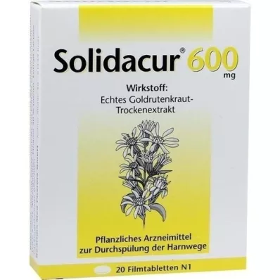 SOLIDACUR 600 mg filmdragerade tabletter, 20 st