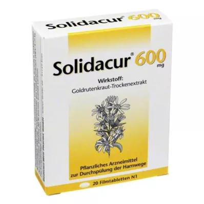 SOLIDACUR 600 mg filmdragerade tabletter, 20 st SOLIDACUR 600 mg filmdragerade tabletter, 20 st