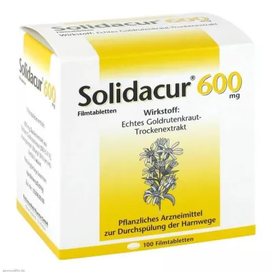 SOLIDACUR 600 mg filmdragerade tabletter, 100 st SOLIDACUR 600 mg filmdragerade tabletter, 100 st