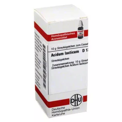 ACIDUM LACTICUM D 12 kulor, 10 g