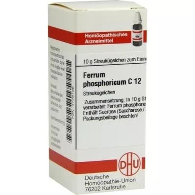 FERRUM PHOSPHORICUM C 12 globuli, 10 g