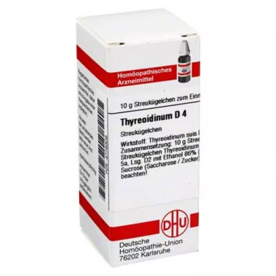 THYREOIDINUM D 4 kulor, 10 g THYREOIDINUM D 4 kulor, 10 g