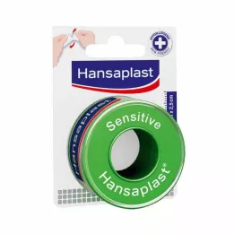 HANSAPLAST Sensitivt fixeringsgips 2,5 cm x 5 m, 1 st