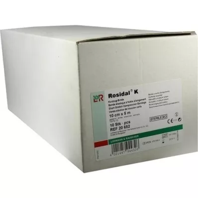 ROSIDAL K Bandage 10 cmx5 m sterilt enkelförpackat, 10 st