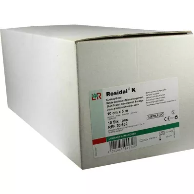 Rosidal K bandage 10cmx5m ster, 10 st Rosidal K bandage 10cmx5m ster, 10 st