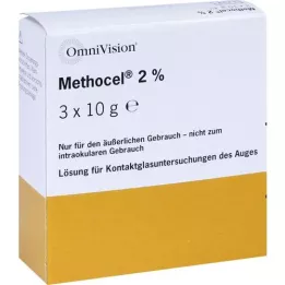 METHOCEL 2% ögondroppar, 3X10 g