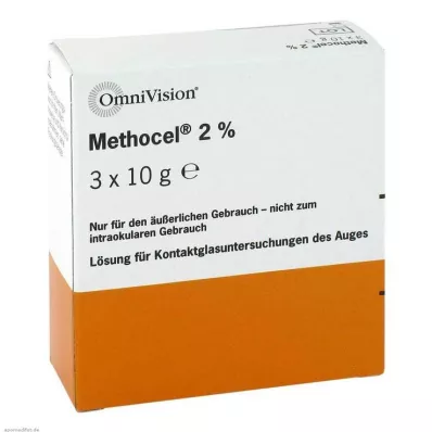 Methocel 2% ögondroppar, 3X10 g Methocel 2% ögondroppar, 3X10 g