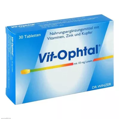 VIT OPHTAL med 10 mg luteintabletter, 30 st VIT OPHTAL med 10 mg luteintabletter, 30 st