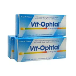 VIT OPHTAL med 10 mg luteintabletter, 90 st