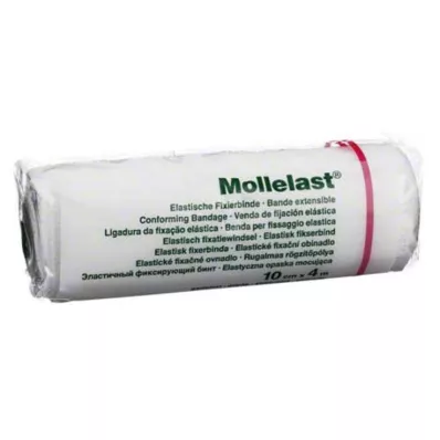Mollelast 10cmx4m vit, 1 st