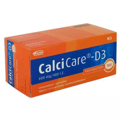 CALCICARE D3 tuggtabletter, 100 st CALCICARE D3 tuggtabletter, 100 st