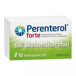 PERENTEROL forte 250 mg kapslar, 10 st