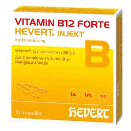 VITAMIN B12 HEVERT forte Inject Ampuller, 10X2 ml