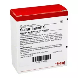 SULFUR INJEEL S Ampuller, 10 st