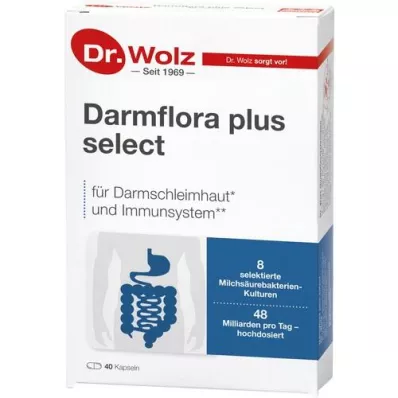 DARMFLORA plus utvalda kapslar, 40 st