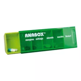 ANABOX Dagbox ljusgrön, 1 st