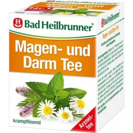 BAD HEILBRUNNER Stomach and Bowel Tea N Filterpåse, 8X1,75 g