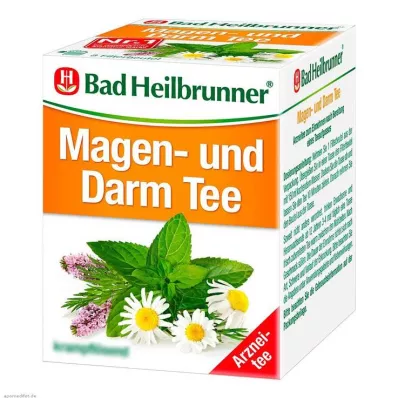 BAD HEILBRUNNER Stomach and Bowel Tea N Filterpåse, 8X1,75 g