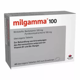 MILGAMMA 100 mg dragerade tabletter, 60 st