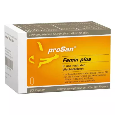 PROSAN Femin plus kapslar, 60 st PROSAN Femin plus kapslar, 60 st