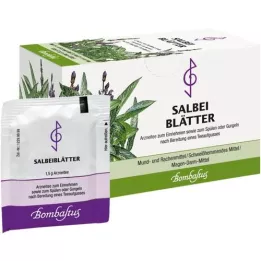 SALBEIBLÄTTER Filterpåse för te, 20X1,5 g