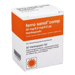 FERRO SANOL komp. Hårda lock.m.msr.overz.pellets, 50 st