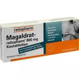 MAGALDRAT-ratiopharm 800 mg tabletter, 20 st