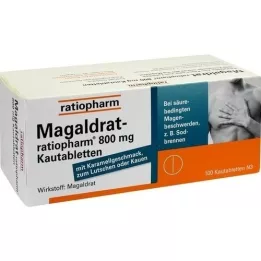 MAGALDRAT-ratiopharm 800 mg tabletter, 100 st