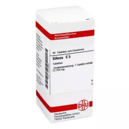 SILICEA C 5 tabletter, 80 pc