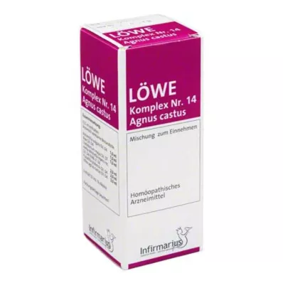LÖWE KOMPLEX Nr.14 Agnus Castus droppar, 50 ml