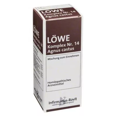 LÖWE KOMPLEX Nr.14 Agnus Castus droppar, 100 ml