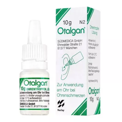 OTALGAN Örondroppar, 10 g OTALGAN Örondroppar, 10 g