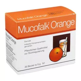 MUCOFALK Orange Gran. för beredning av en suspension för oral användning, 20 st