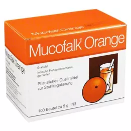 MUCOFALK Orange Gran. för beredning av en suspension för oral användning, 100 st