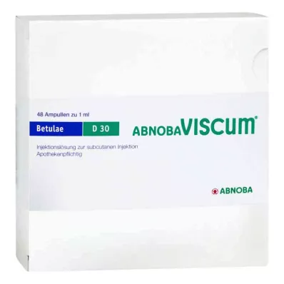 Abnobaviscum Betulae D30 ampuller (48 stycken) Abnobaviscum Betulae D30 ampuller (48 stycken)