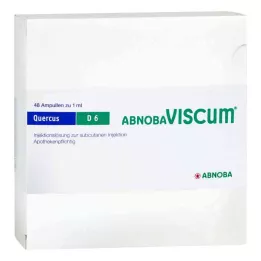 ABNOBAVISCUM Quercus D 6 Ampuller, 48 st