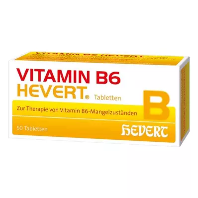 VITAMIN B6 HEVERT tabletter, 50 st