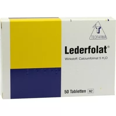 LEDERFOLAT Tabletter, 50 st