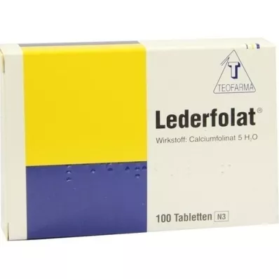 LEDERFOLAT Tabletter, 100 st